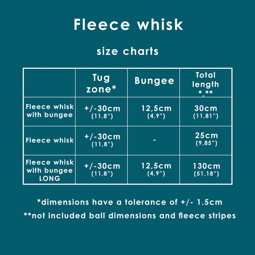 Fleece Whisk with bungee tug