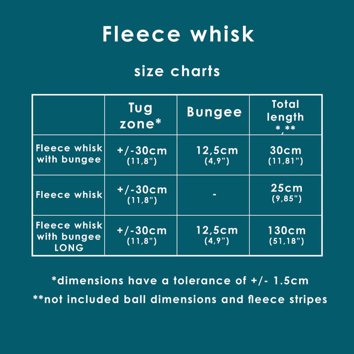 Fleece Whisk with bungee tug