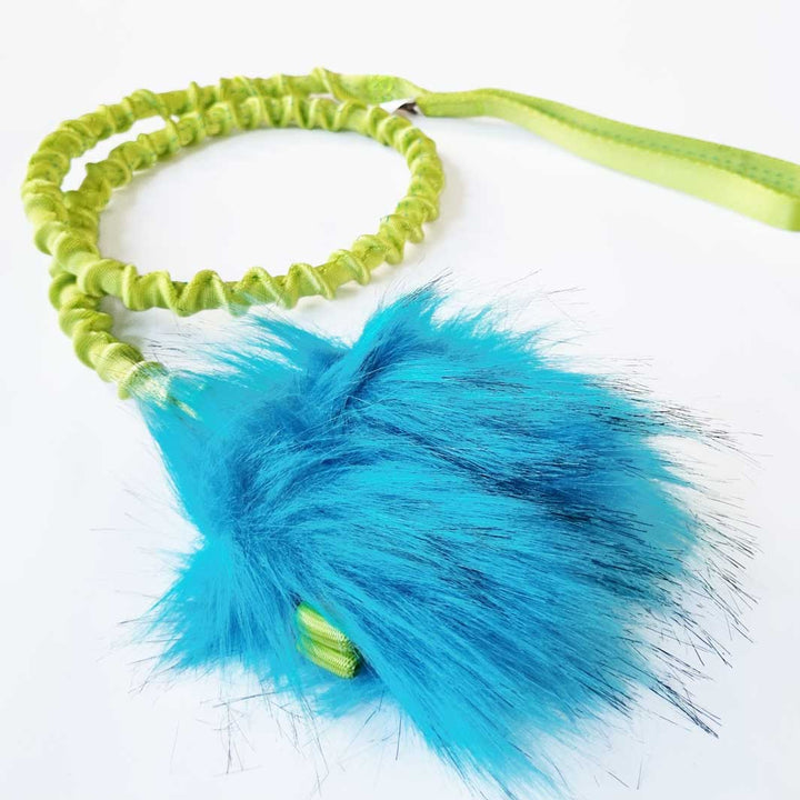 Long Faux Fur Treat Pouch Bungee Chaser