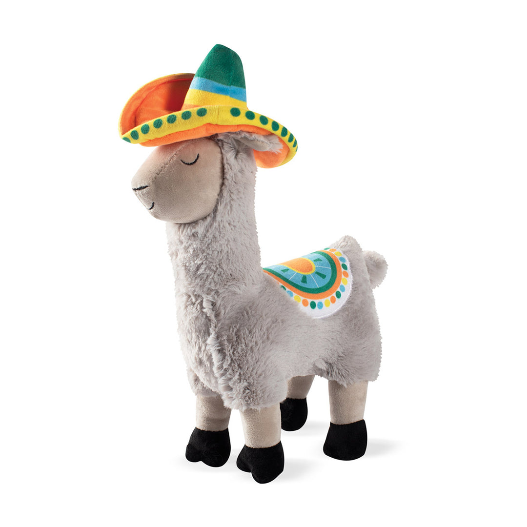 Fringe Studio Llama Party Time Plush Dog Toy