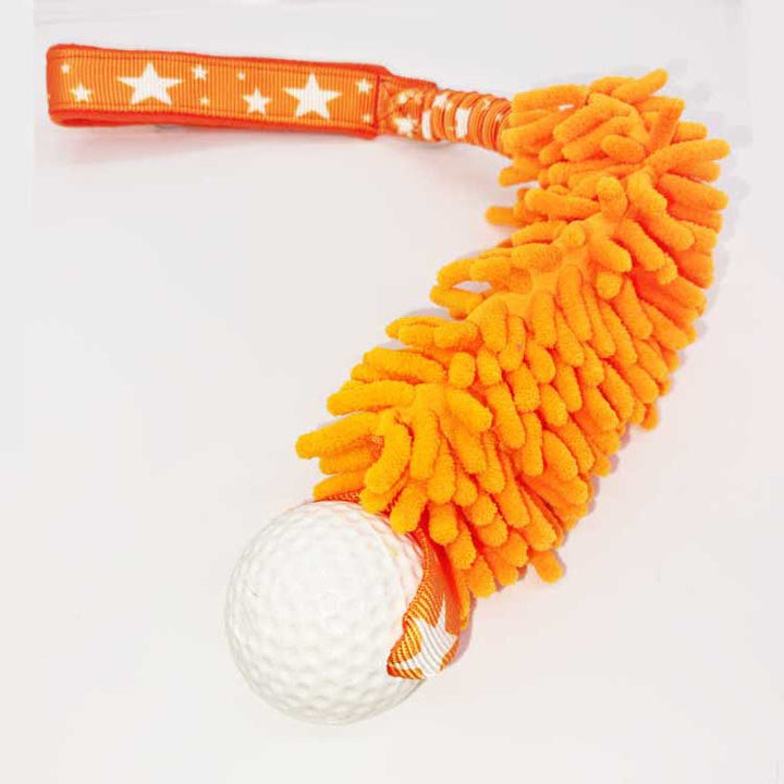 Touchango Mop and Planet dog Golf Ball bungee tug