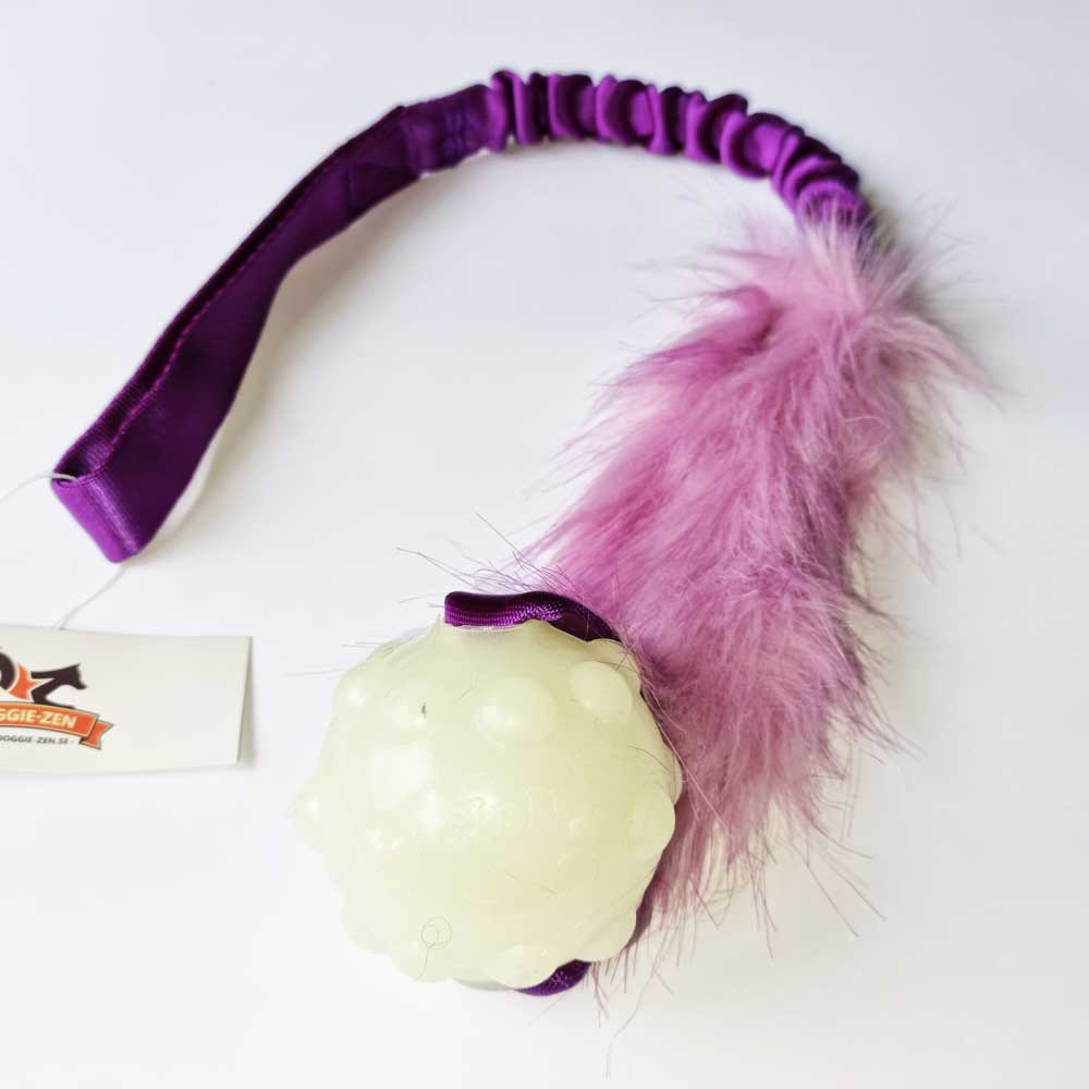 Faux fur bungee with Jolly Ball