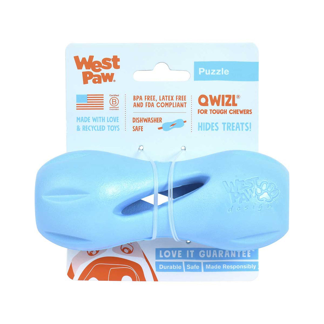 West Paw Qwizl Treat Dispensing Toy